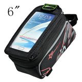 Bicycle Bag Waterproof MTB  Front For 6" 5.8" 4.8" Cellphone With Rain Cover - Jo-products,  - cycling & fishing,