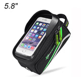 Bicycle Bag Waterproof MTB  Front For 6" 5.8" 4.8" Cellphone With Rain Cover - Jo-products,  - cycling & fishing,