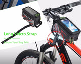 Bicycle Bag Waterproof MTB  Front For 6" 5.8" 4.8" Cellphone With Rain Cover - Jo-products,  - cycling & fishing,