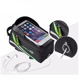 Bicycle Bag Waterproof MTB  Front For 6" 5.8" 4.8" Cellphone With Rain Cover - Jo-products,  - cycling & fishing,