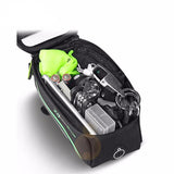 Bicycle Bag Waterproof MTB  Front For 6" 5.8" 4.8" Cellphone With Rain Cover - Jo-products,  - cycling & fishing,