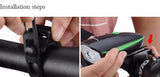 2 In 1 Bicycle Light Bell Horn Waterproof 350 Lumem - Jo-products,  - cycling & fishing,