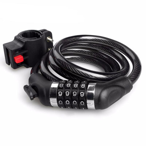 Mountain Bicycle Lock Portable Combination - Jo-products,  - cycling & fishing,