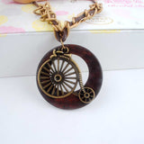 Bicycle Wooden Necklace - Jo-products,  - cycling & fishing, 
