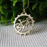 Bicycle pendant necklace - Jo-products,  - cycling & fishing, 