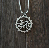 Bicycle pendant necklace - Jo-products,  - cycling & fishing, 