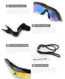 Sport Sunglasses With 6  Lens - Jo-products,  - cycling & fishing, 