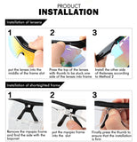Sport Sunglasses With 6  Lens - Jo-products,  - cycling & fishing, 