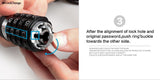 Mountain Bicycle Lock Portable Combination - Jo-products,  - cycling & fishing, 