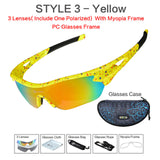 Sports SunGlasses UV 400-3 Lenses - Jo-products,  - cycling & fishing, 