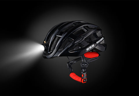 Ultralight Helmet + flashlight for Bike - Jo-products,  - cycling & fishing, 