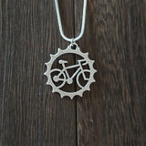Bicycle pendant necklace - Jo-products,  - cycling & fishing, 
